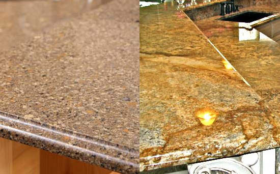 Granite Vs Quartz Countertops, Man Made Quartz Countertops Vs Granite